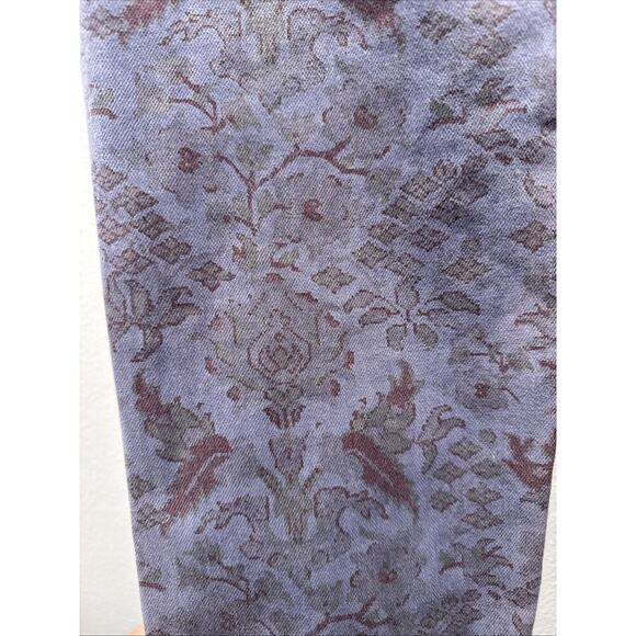 Anthropologie Pilcro Size 30 The Slim Boyfriend Jeans Vintage Floral Print Boho - Picture 7 of 10